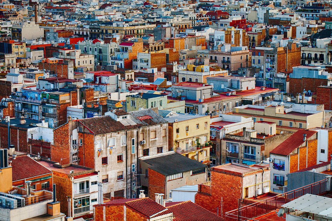 View of Irving neighborhoods and streets